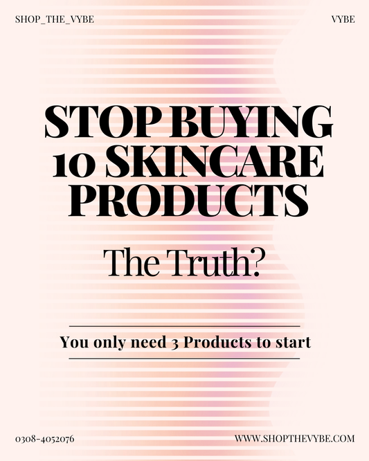 Beginner Skincare Routine Using Only 3 Products (Simple Routine for Clear Skin)